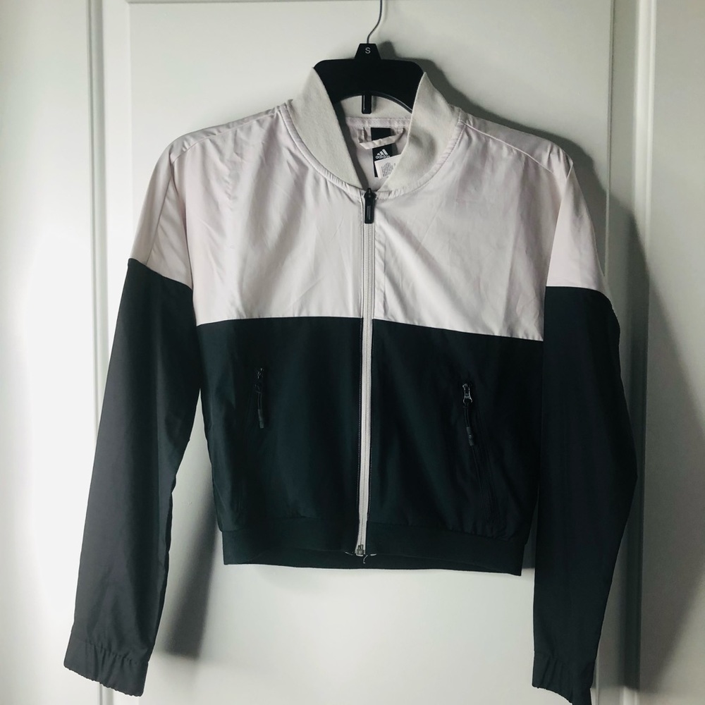 Adidas zip up jacket XS